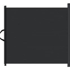 vidaXL Huisdierenhek uittrekbaar 82,5x125 cm zwart