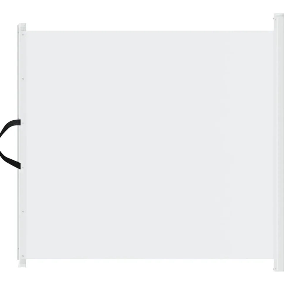 vidaXL Huisdierenhek uittrekbaar 82,5x125 cm wit
