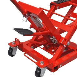 vidaXL Hydraulische motor/ATV krik 680 kg rood