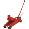 vidaXL Hydraulische vloerkrik laag profiel 3 ton rood