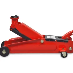 vidaXL Hydraulische vloerkrik laag profiel 3 ton rood