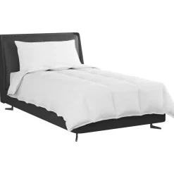 vidaXL 2-in-1 Dekbed met kussen 2 pcs Wit Donsveertjes