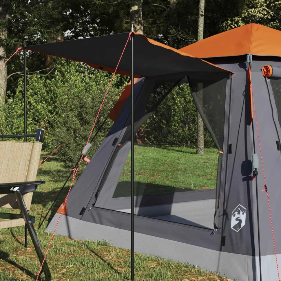 vidaXL Instant Tent met Regenfly voor 3 Personen met Snelle Bevrijding