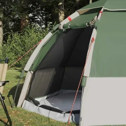 vidaXL Instant tent met regenhoes voor 4 personen met snelle release