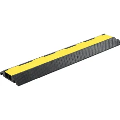 vidaXL Kabelbeschermer drempels 2 st 2 tunnels 101,5 cm rubber