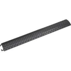 vidaXL Kabelbeschermers drempel 2 st 98,5 cm zwart