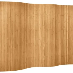 vidaXL Kamerscherm breedte 250 cm hoogte 165 cm bamboe natuurlijk