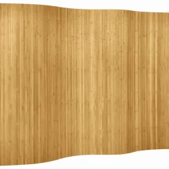 vidaXL Kamerscherm breedte 250 cm hoogte 165 cm bamboe natuurlijk