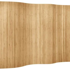 vidaXL Kamerscherm breedte 250 cm hoogte 165 cm bamboe natuurlijk