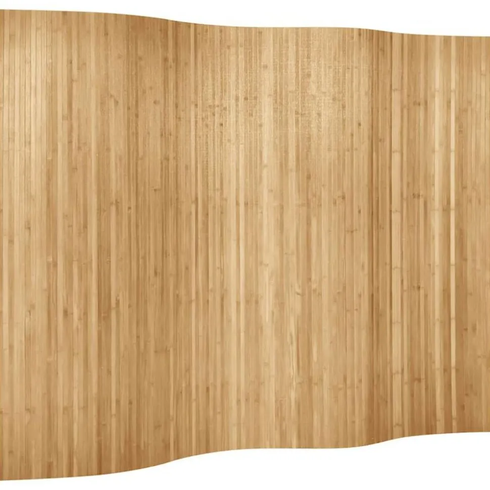 vidaXL Kamerscherm breedte 250 cm hoogte 165 cm bamboe natuurlijk