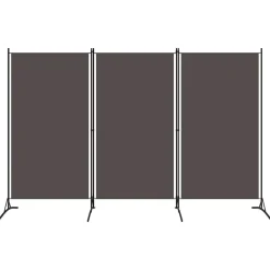 vidaXL Kamerscherm met 3 panelen 260x180 cm antraciet