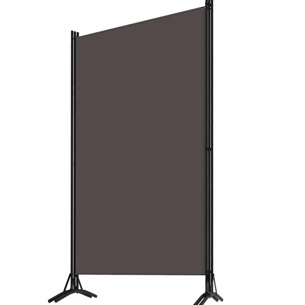 vidaXL Kamerscherm met 3 panelen 260x180 cm antraciet