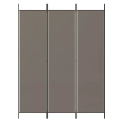 vidaXL Kamerscherm met 3 panelen 150x220 cm stof antracietkleurig