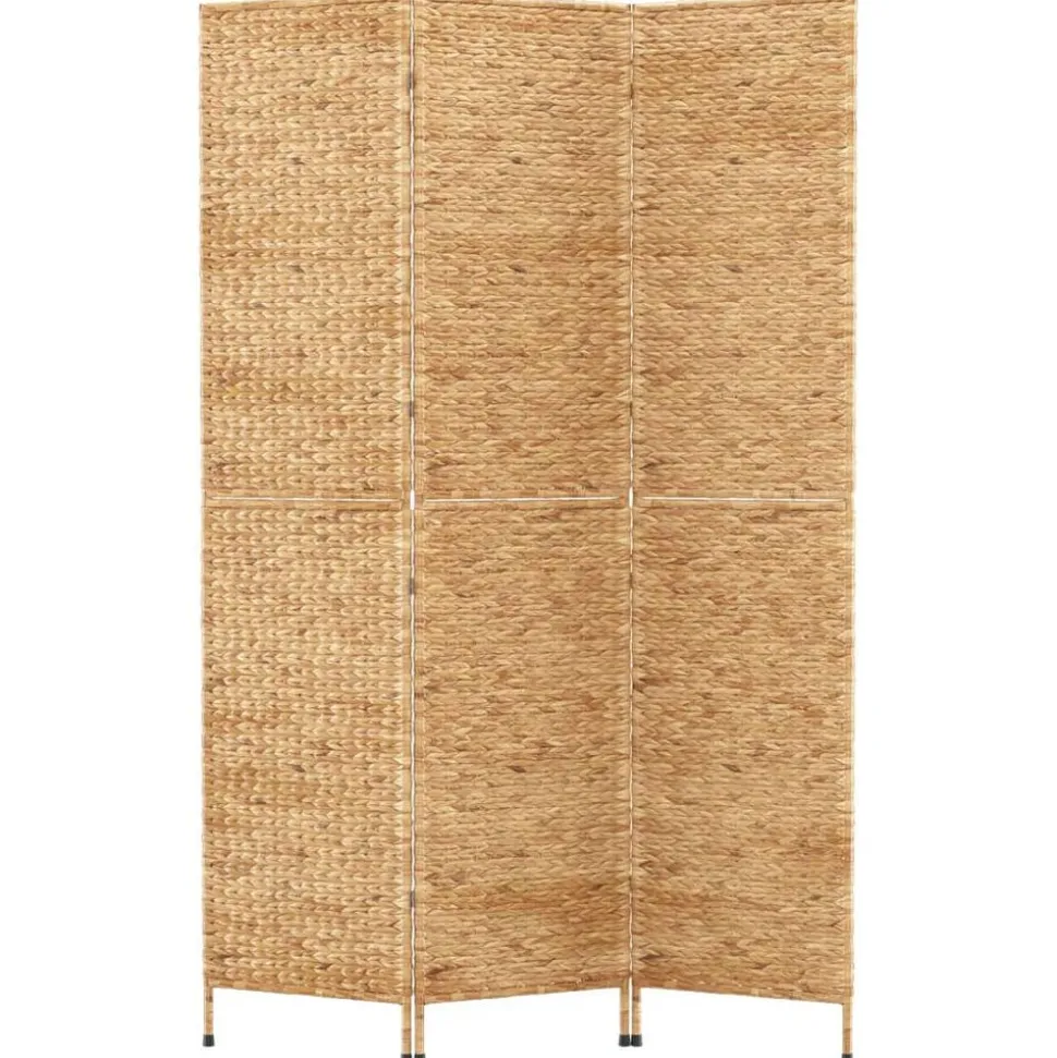 vidaXL Kamerscherm met 3 panelen 122x180 cm waterhyacint