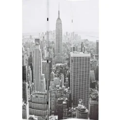 vidaXL Kamerscherm New York bij daglicht 120x170 cm zwart en wit