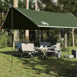 vidaXL Kampeerluifel waterdicht 430x380x210 cm groen