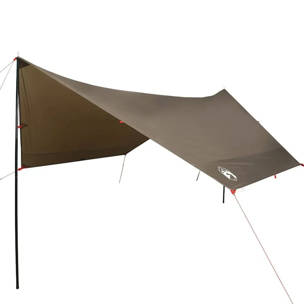 vidaXL Kampeerluifel waterdicht 438x376x212 cm bruin