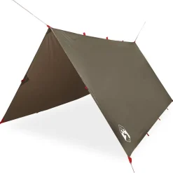 vidaXL Kampeerluifel waterdicht 306x306 cm bruin