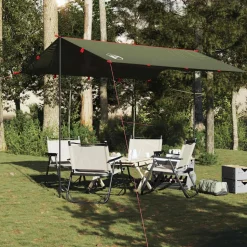 vidaXL Kampeerluifel waterdicht 306x306 cm olijfgroen