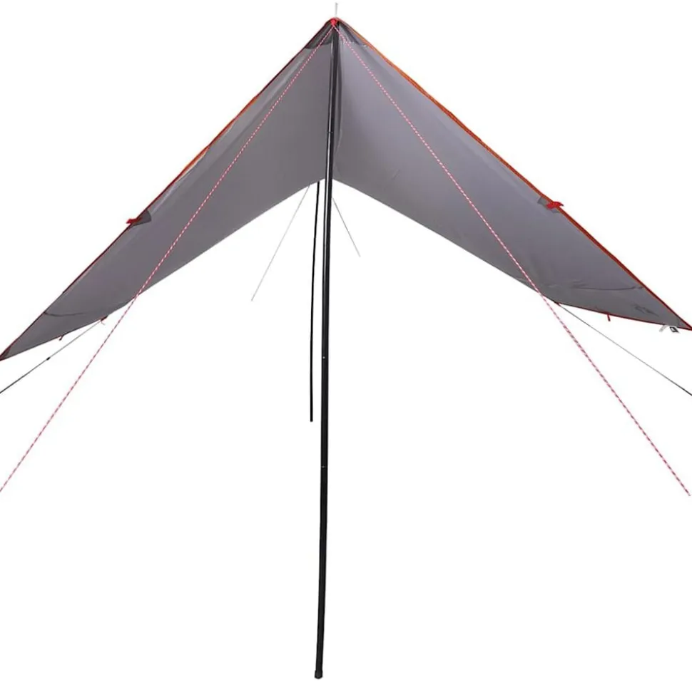 vidaXL Kampeerluifel waterdicht 430x380x210 cm oranje