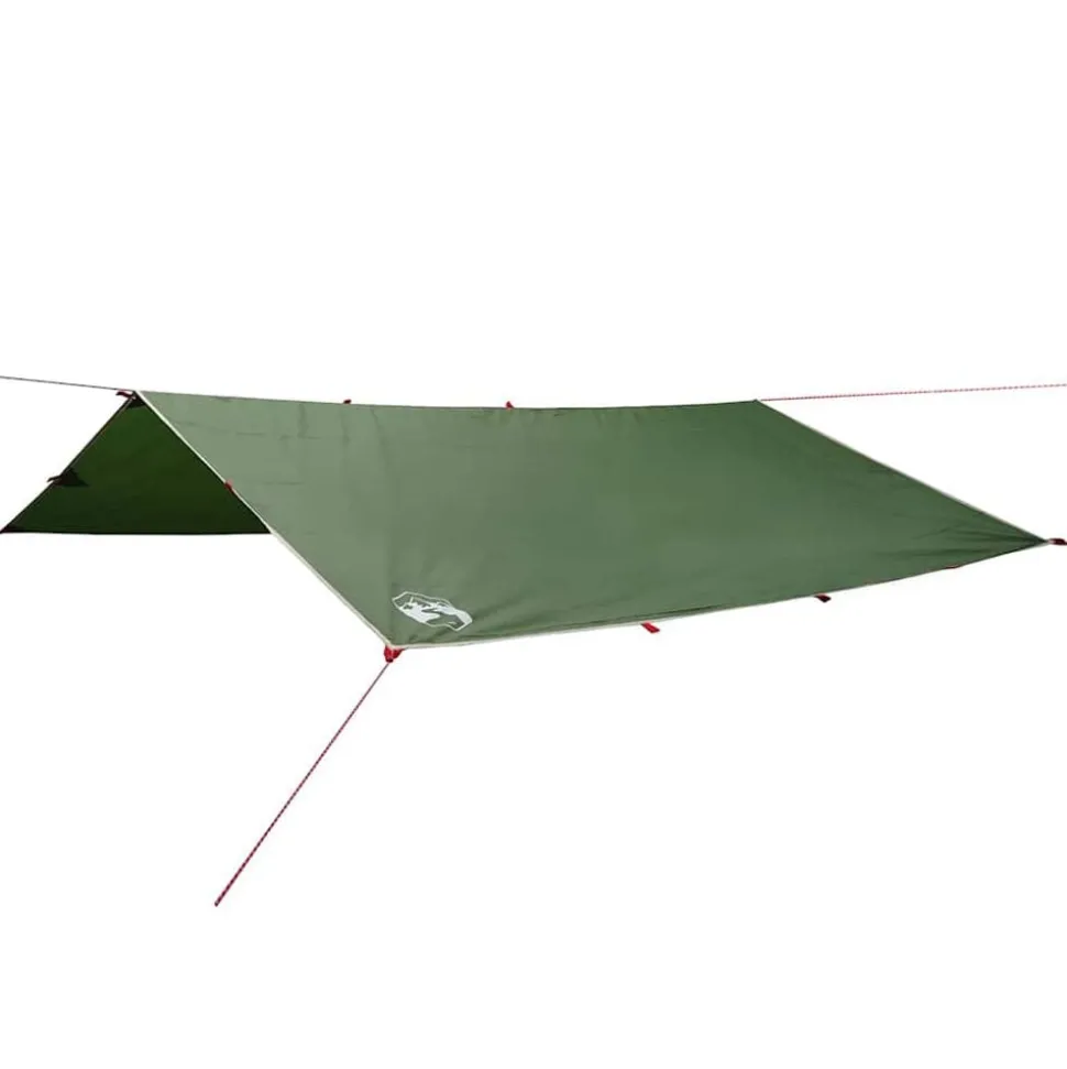 vidaXL Kampeerluifel waterdicht 300x294 cm groen