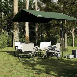vidaXL Kampeerluifel waterdicht 300x294 cm groen