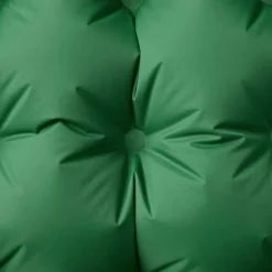 vidaXL Kampeermatras met kussen zelfopblazend 1-persoons groen
