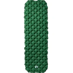 vidaXL Kampeermatras opblaasbaar 190x58x6 cm 1- persoons groen