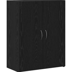 vidaXL Kantoorkast Artisan Eiken 70 x 32 x 77.5 cm Bewerkt hout