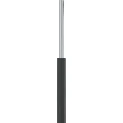 vidaXL Kantoorstoel gascilinder Zwart 505-720 mm IJzer