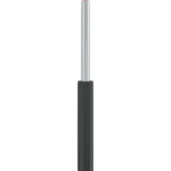 vidaXL Kantoorstoel gascilinder Zwart 355-540 mm IJzer
