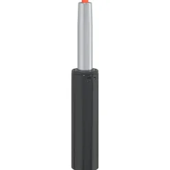 vidaXL Kantoorstoel gascilinder Zwart 239-309 mm IJzer