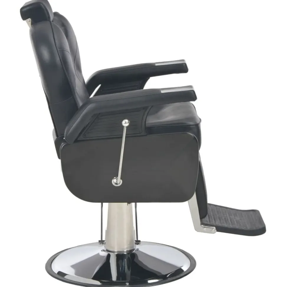 vidaXL Kappersstoel 72x68x98 cm kunstleer zwart