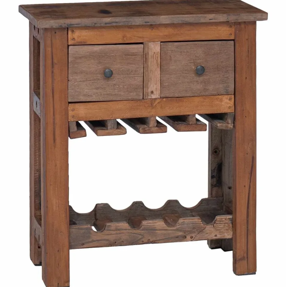 vidaXL Kast Bruin 60 x 30 x 70 cm Massief Gerecycled Hout
