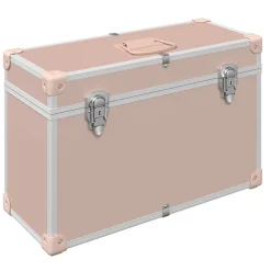 vidaXL Kast Handvatten 2 pcs Roze 85 x 45 mm Metaal