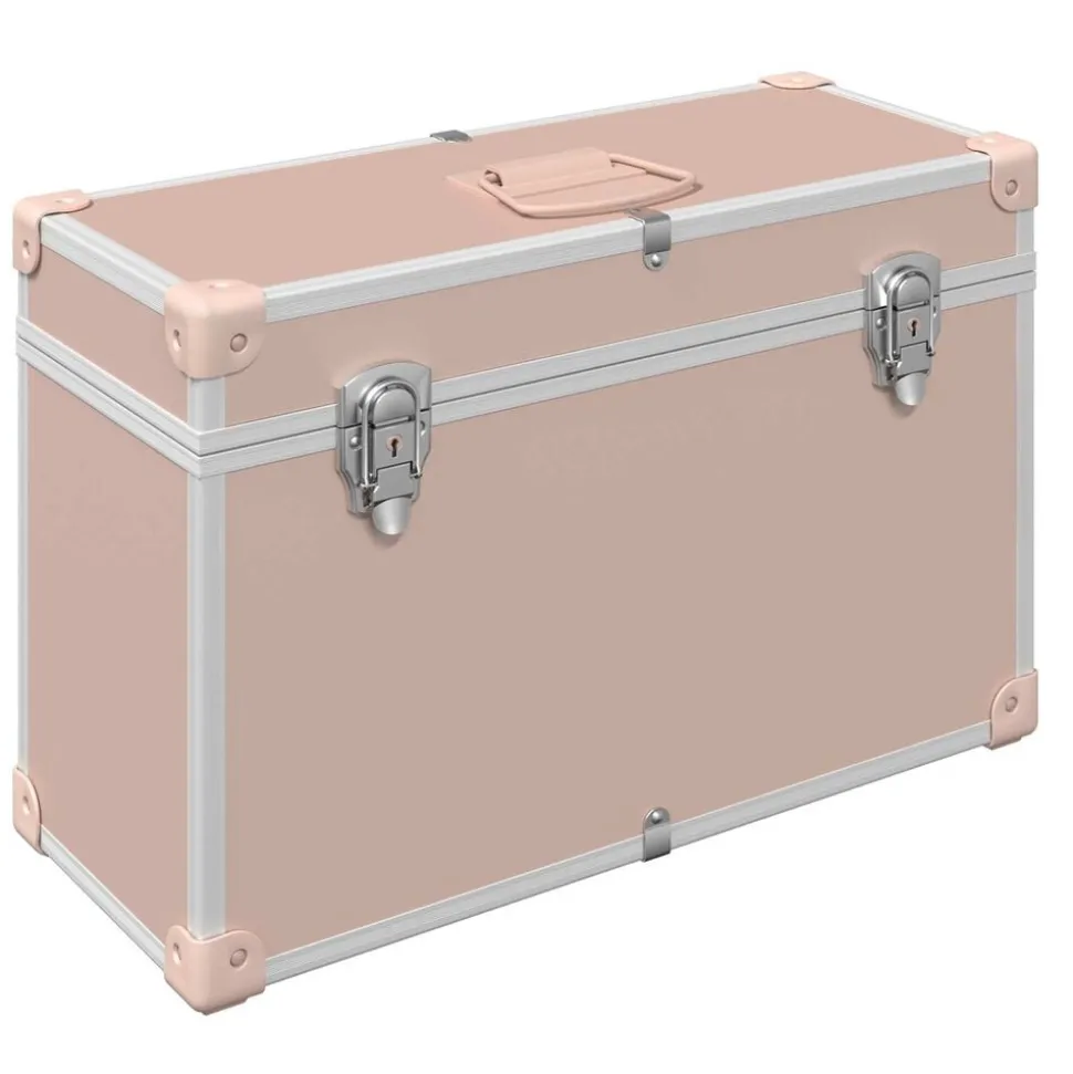 vidaXL Kast Handvatten 2 pcs Roze 85 x 45 mm Metaal