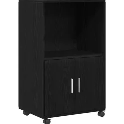 vidaXL Kast Zwart Eiken 55 x 40 x 82 cm