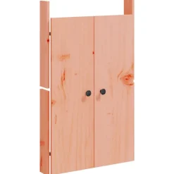 vidaXL Kastdeurtjes voor buitenkeuken MEPPEL 2 st 50x9x82 cm douglashout