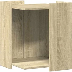 vidaXL Kattenbakkast 42x42x51 cm bewerkt hout sonoma eikenkleurig