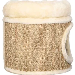 vidaXL Kattenhuis met luxe kussen 33 cm zeegras
