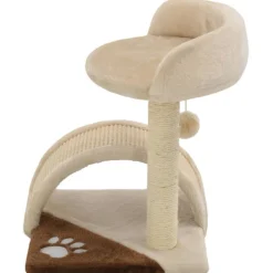 vidaXL Kattenkrabpaal met sisal krabpaal 40 cm beige en bruin