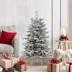 vidaXL Kerstbal Set 50 pcs Doorzichtig Ø 5 cm