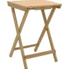 vidaXL Keuken Tafel Naturel 40 x 30 x 53,5 cm Bamboe