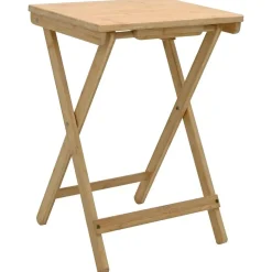 vidaXL Keuken Tafel Naturel 40 x 30 x 53,5 cm Bamboe
