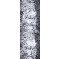 vidaXL Keuken Vloerkleed Grijs 180 x 60 cm Fluweel