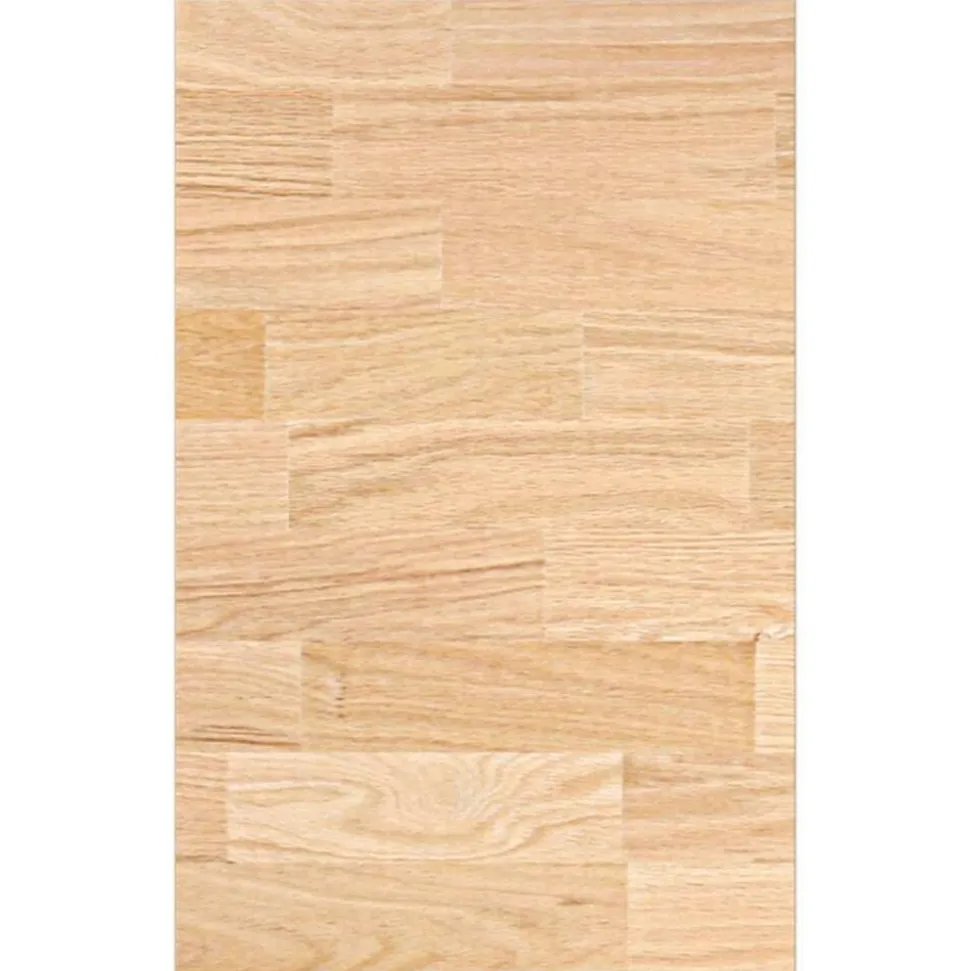 vidaXL Keuken werkblad rechthoekig 40x63,5x2,7 cm massief eikenhout