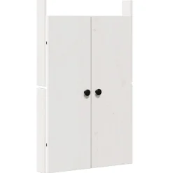 vidaXL Keukendeur MEPPEL Wit 50 x 9 x 82 cm Massief grenenhout