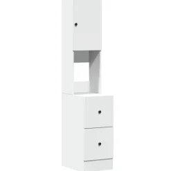 vidaXL Keukenkast 35x50x180 cm bewerkt hout wit