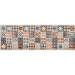 vidaXL Keukenmat wasbaar Mosaic Colour 45x150 cm