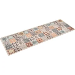vidaXL Keukenmat wasbaar Mosaic Colour 45x150 cm